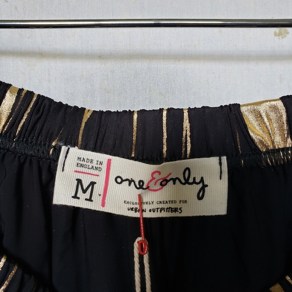 Urban Outfitters M metallic print glam skirt - Picture 4 of 5